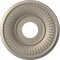 Ekena Millwork Berkshire PVC Medallion (Canopies up to 5 3/4"), 13"OD x 3 1/2"ID x 3/4"P, Metallic Silver Metallic CMP13BECSV - alternate 1